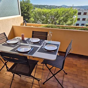 T2 Vue Dans Calme / T2 Sea View In A Quiet , Bandol France